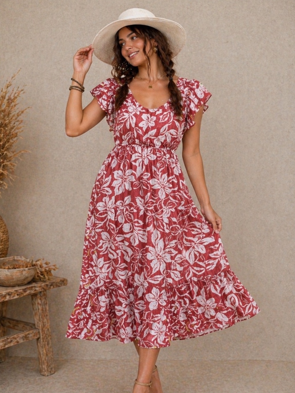 🔥5/$35🔥Just Found Floral Maxi Dress | Size Large